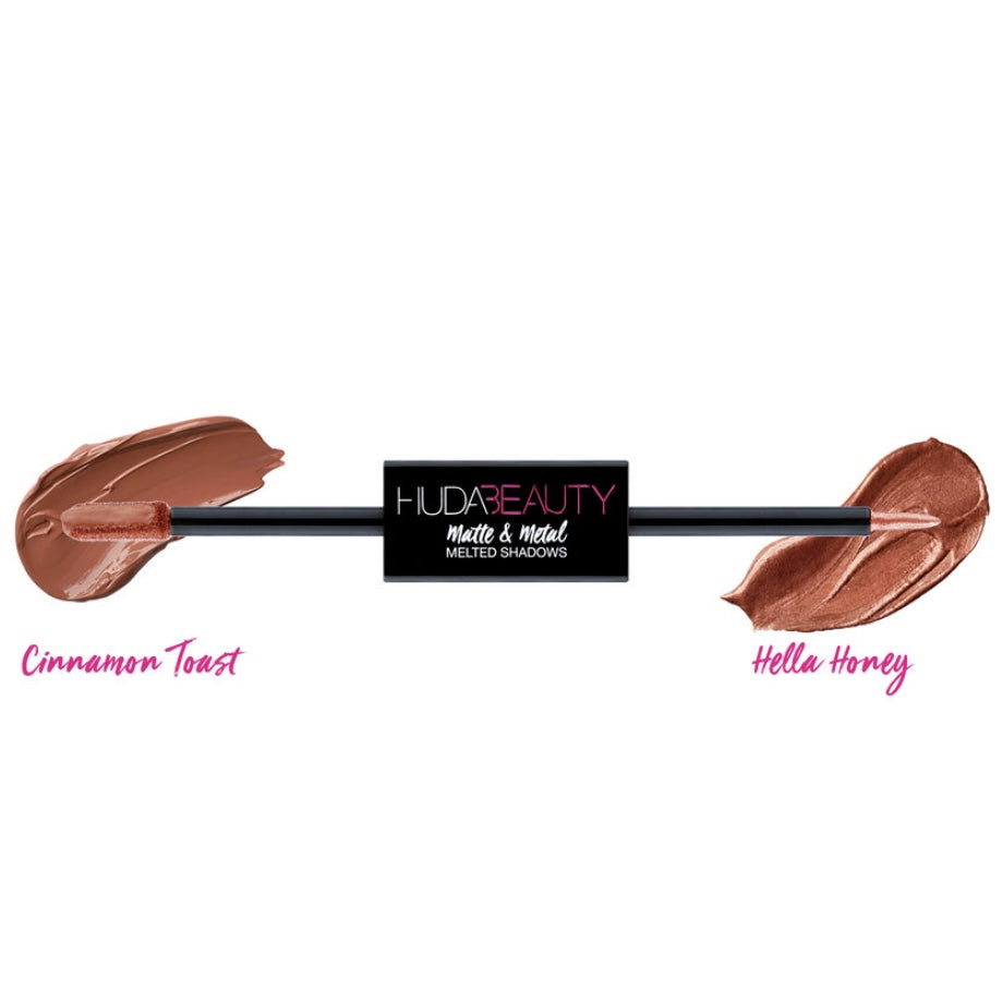 HUDA BEAUTY Matte & Metal Melted Shadows 2X2 ml