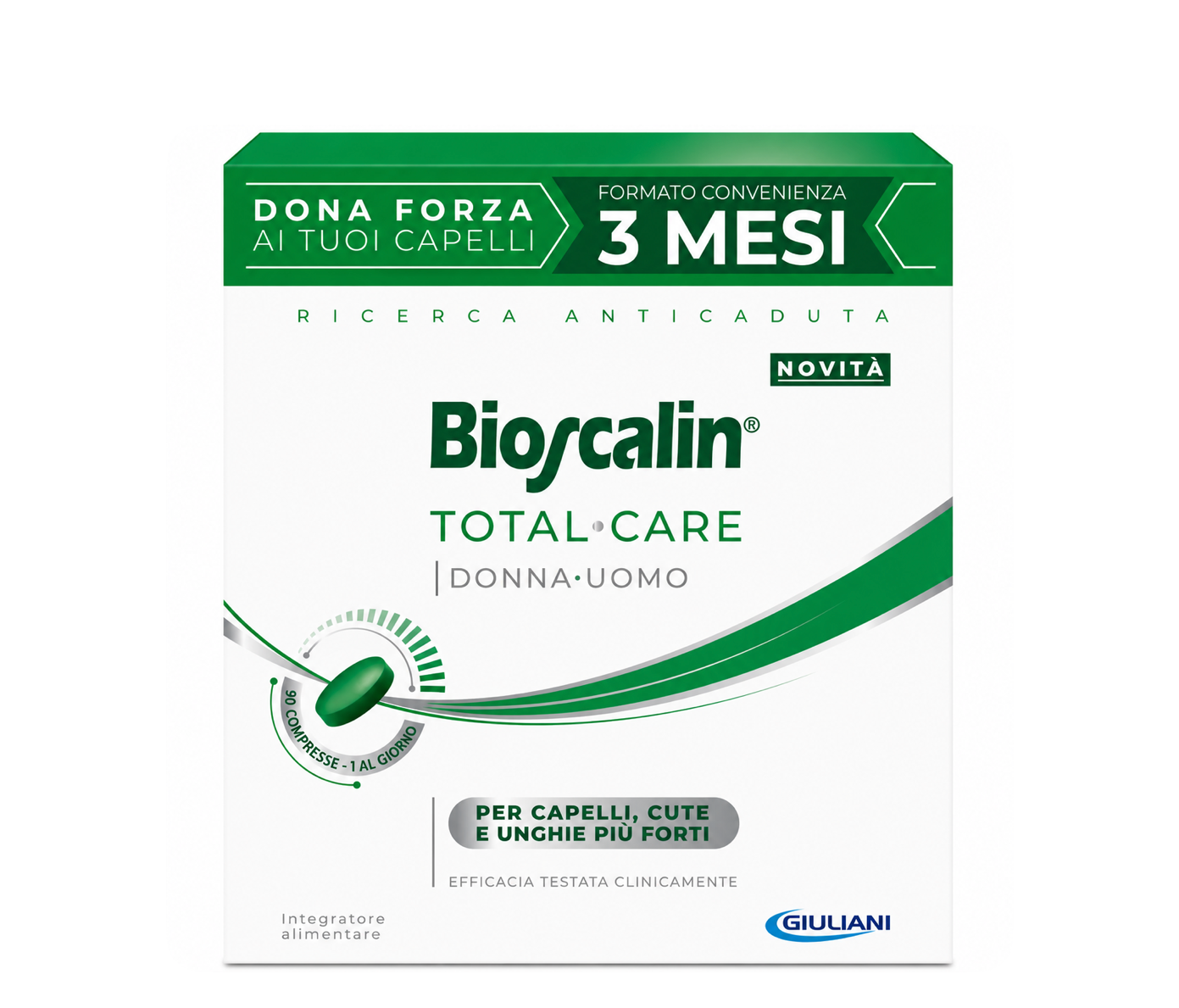 Bioscalin Total Care Compresse 3 Mesi Trattamento