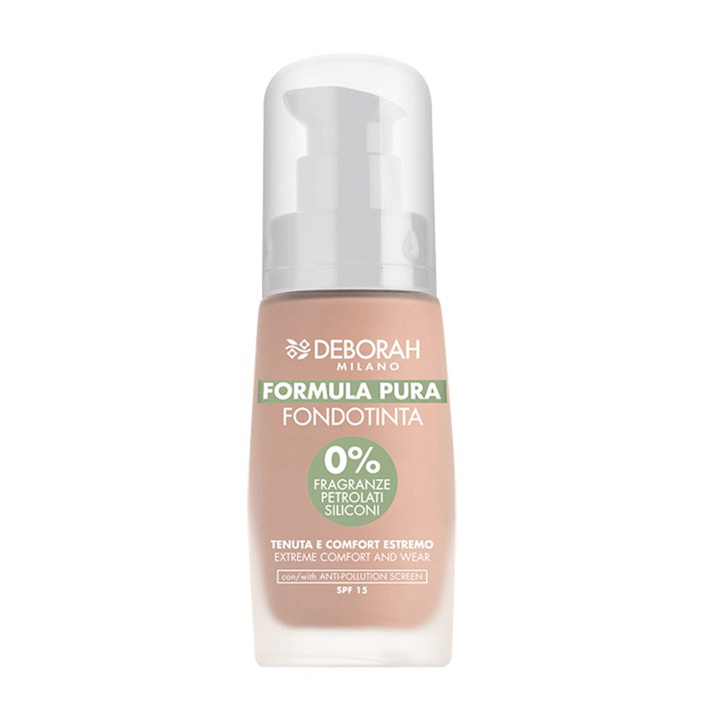 Deborah Milano Formula Pura Foundation SPF 15 30 ml