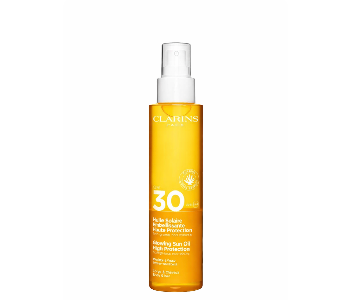 Clarins Olio Solare Illuminante Corpo SPF 30 150 ml