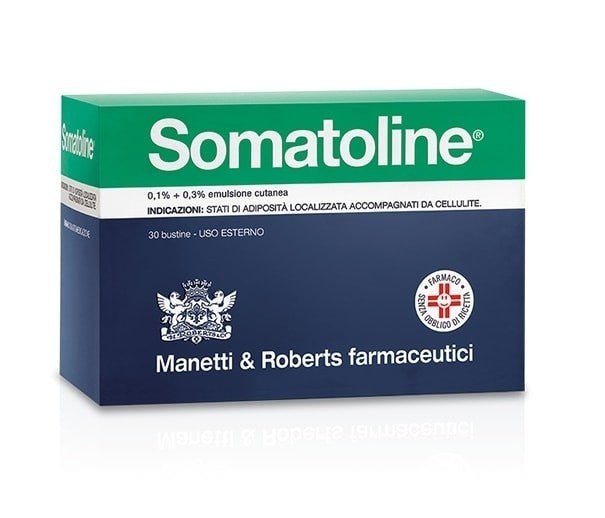 Somatoline Emulsione Cutanea 0,1% + 0,3% Anti-cellulite 30 Bustine