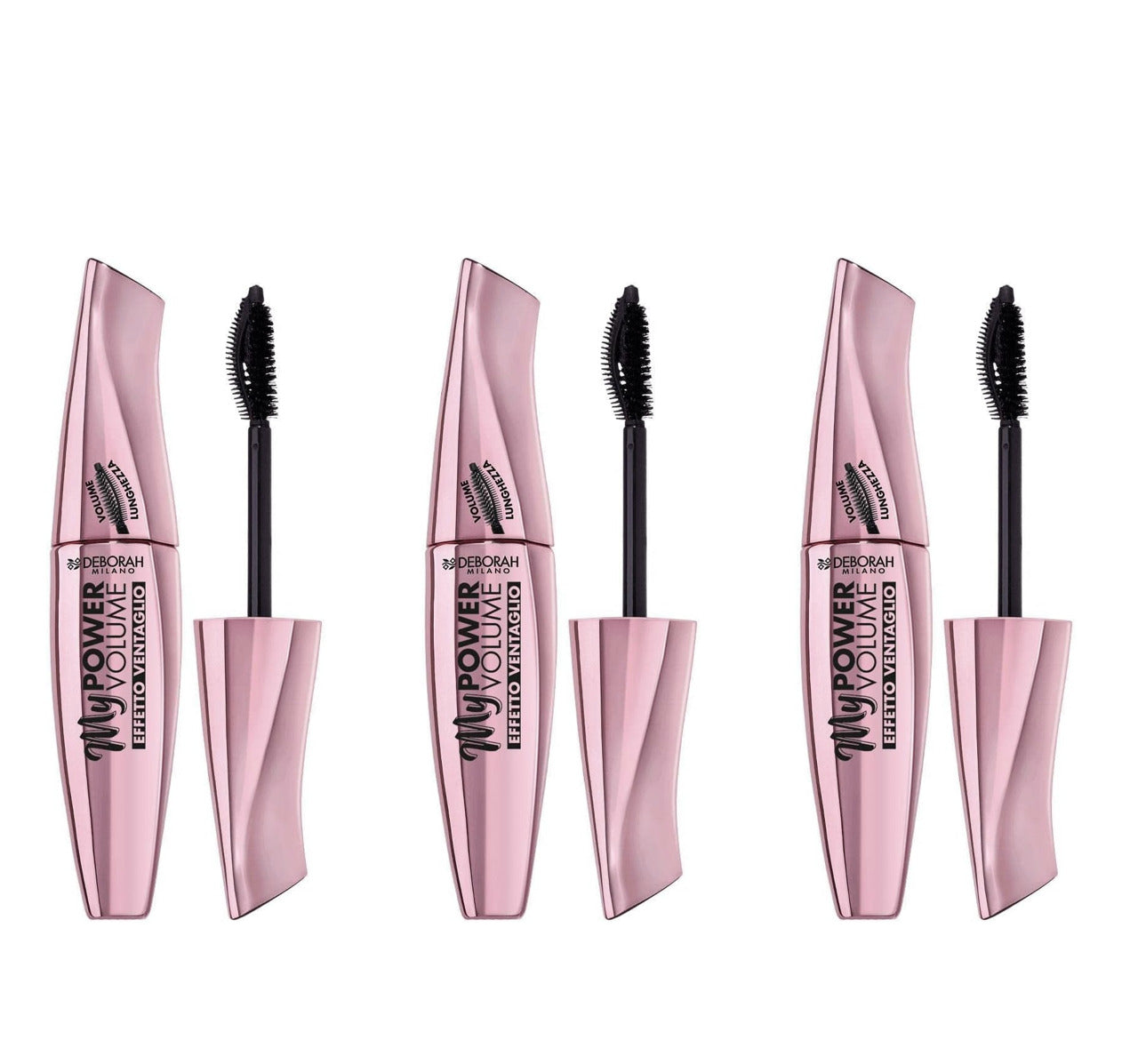 Deborah Mascara My Power Volume 14 ml Effetto Ventaglio 3 Pz